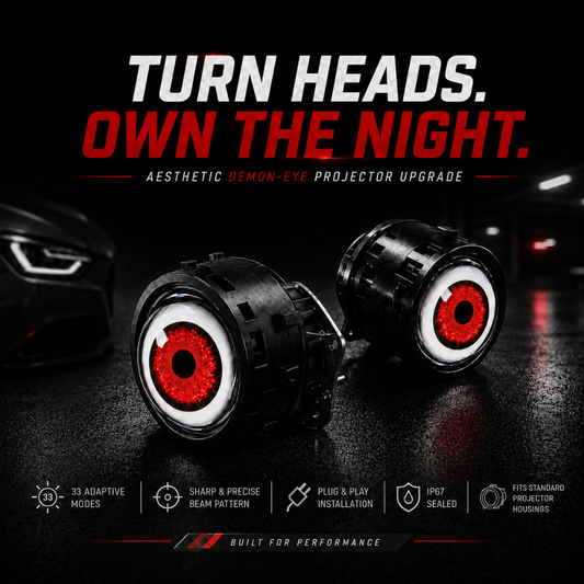 Demon Eyes Motors Headlight Kit